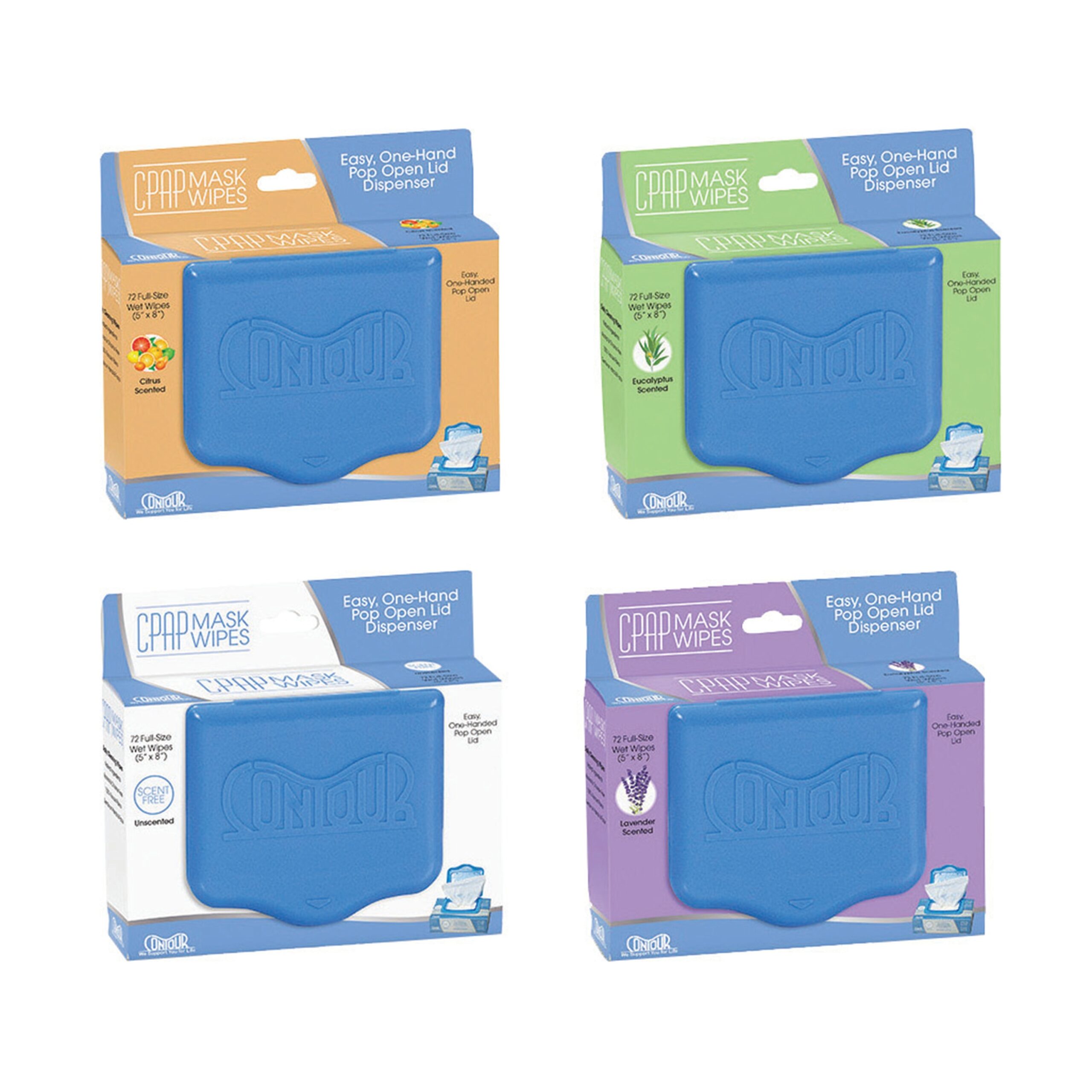 Contour CPAP Mask Wipes - FusionSleep Shop
